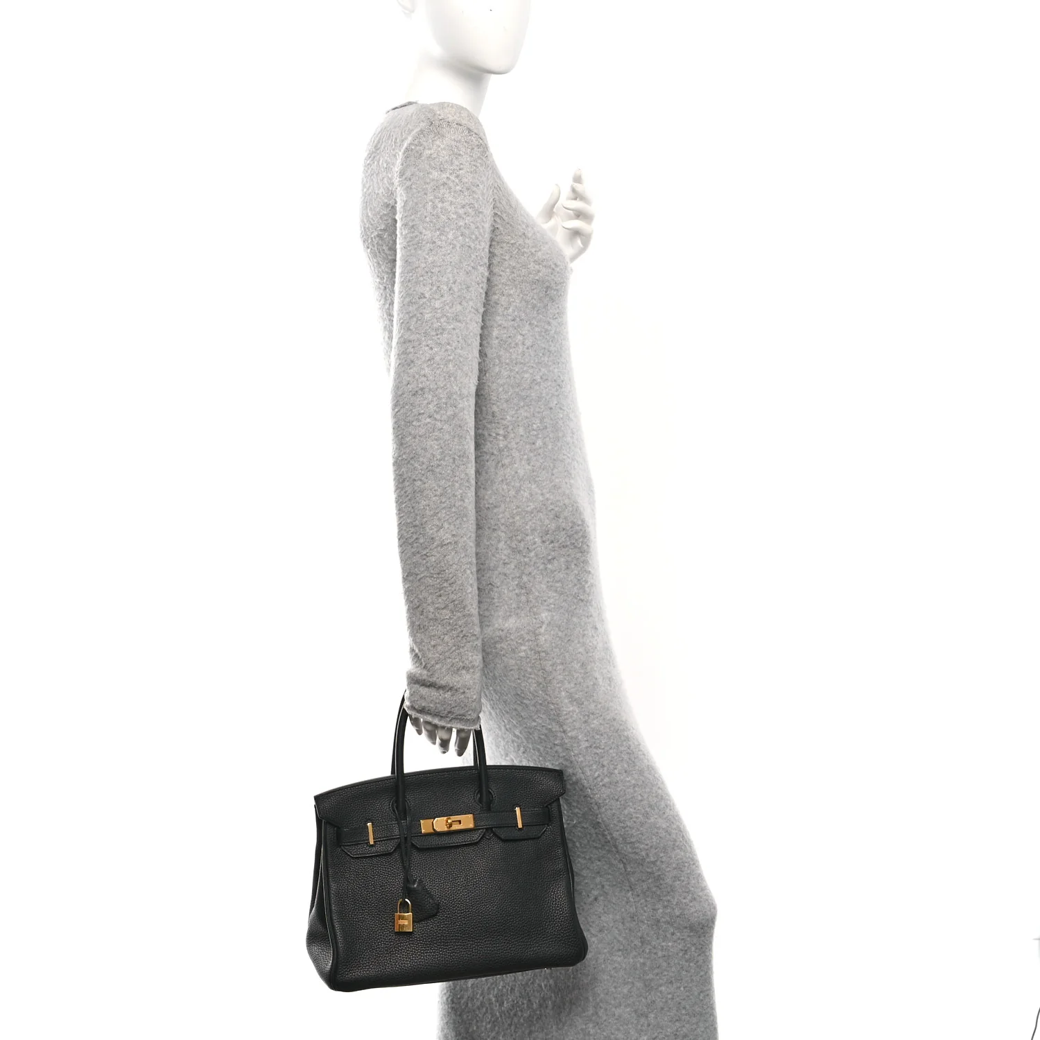 Togo BIRKIN 30 Black - Image 2