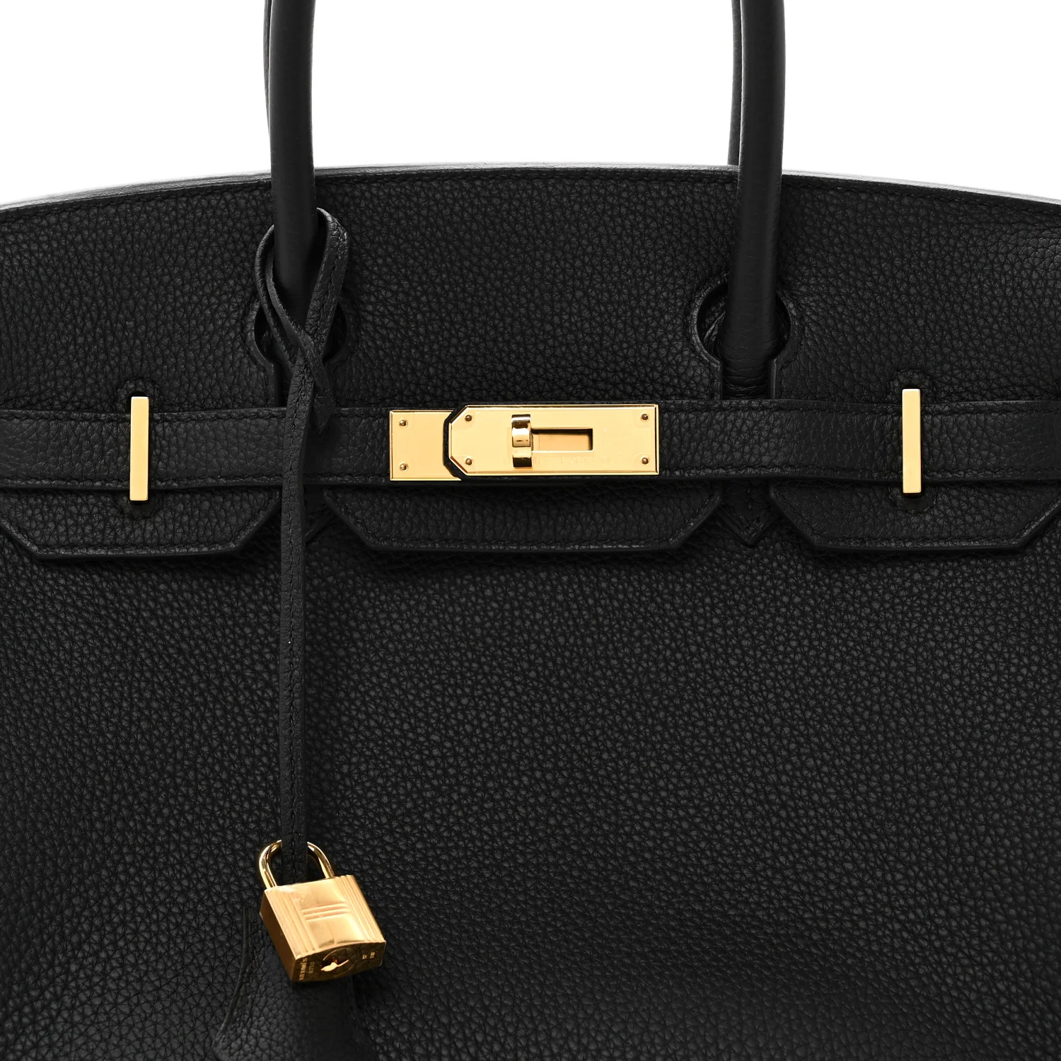 Togo Birkin 30 Black - Image 8