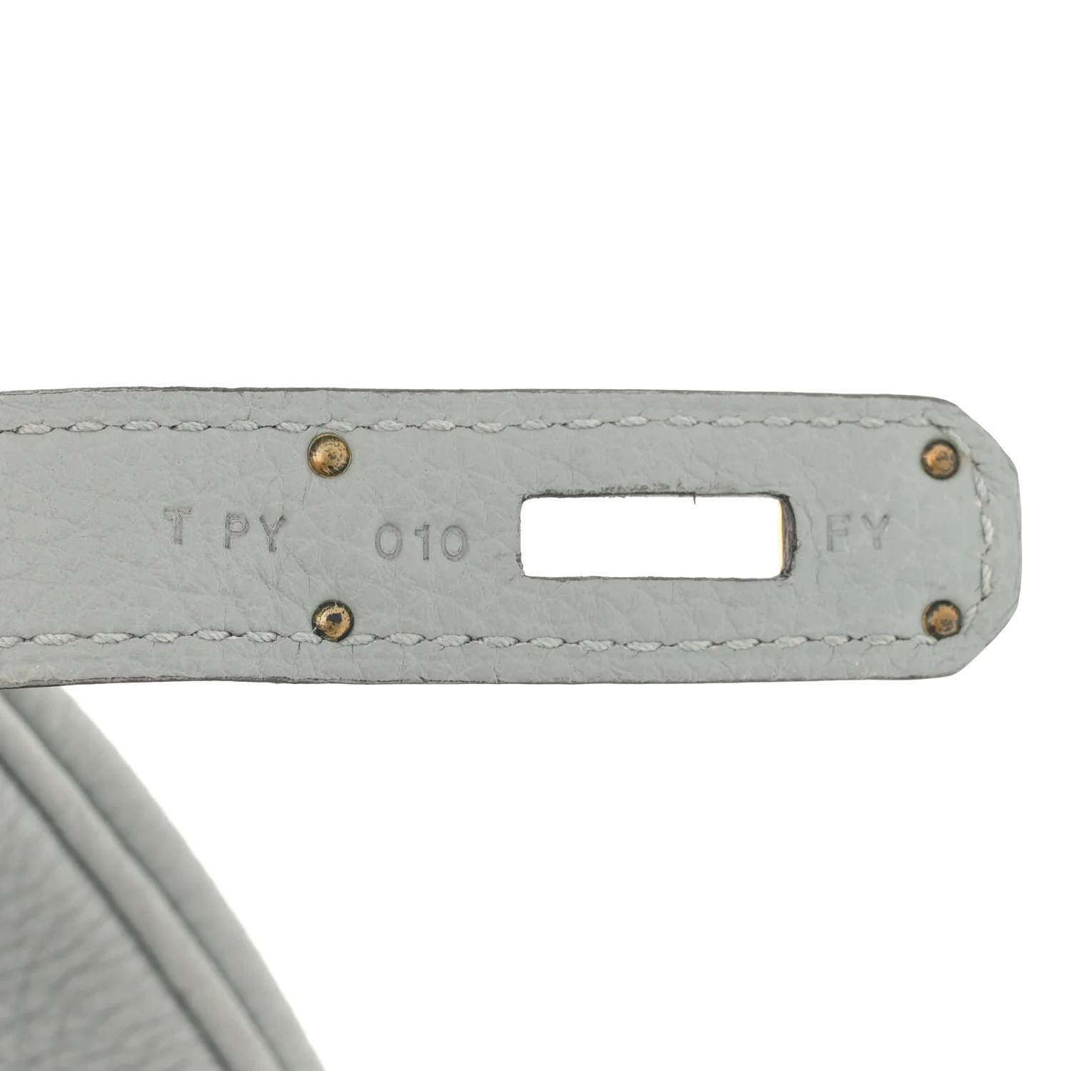 Togo Birkin 30 Bleu Glacier - Image 7