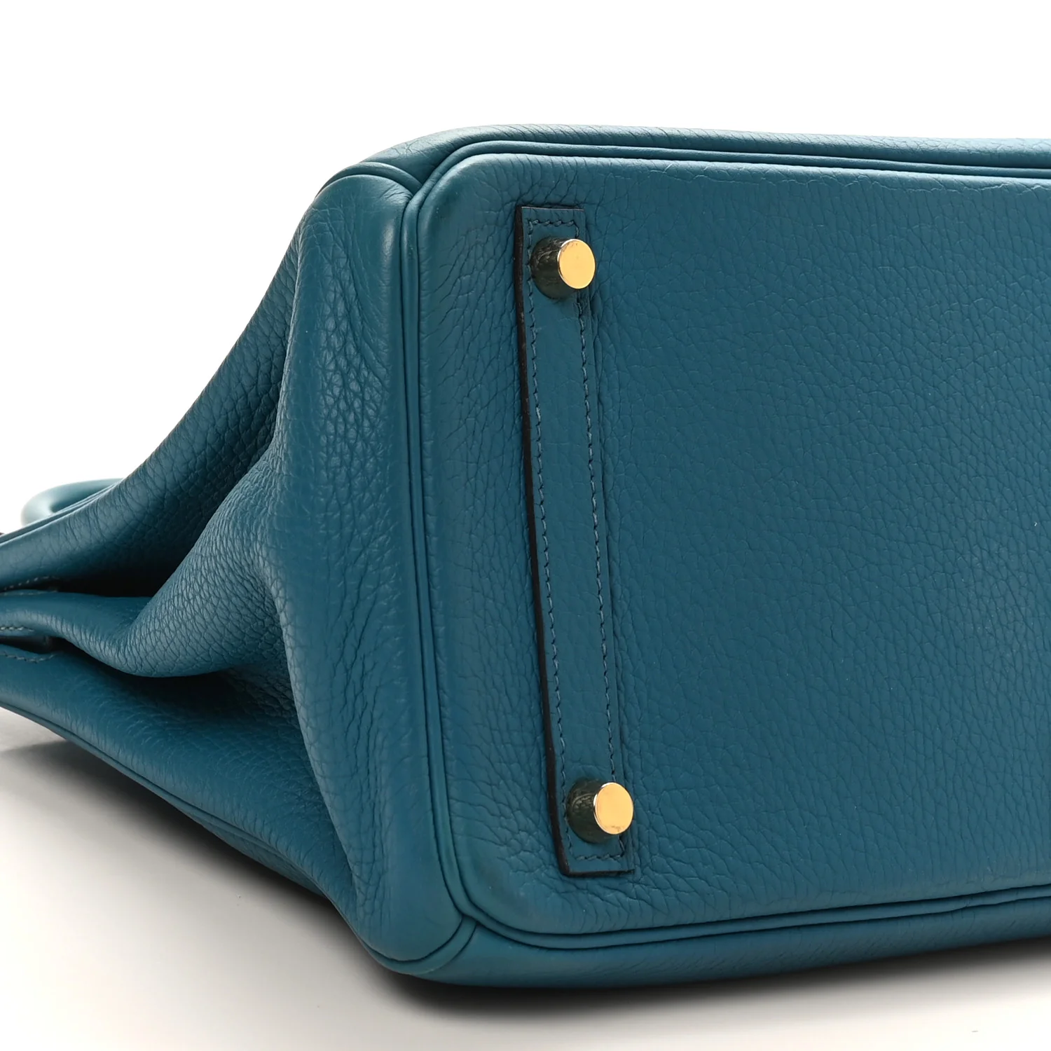 Togo Birkin 30 Bleu Izmir - Image 10