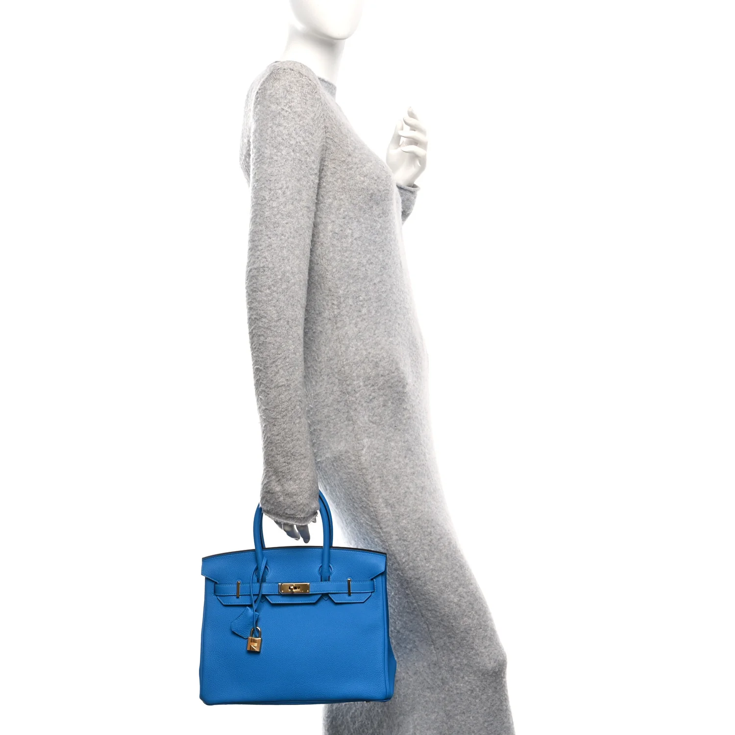 Togo BIRKIN 30 Bleu Zanzibar - Image 2