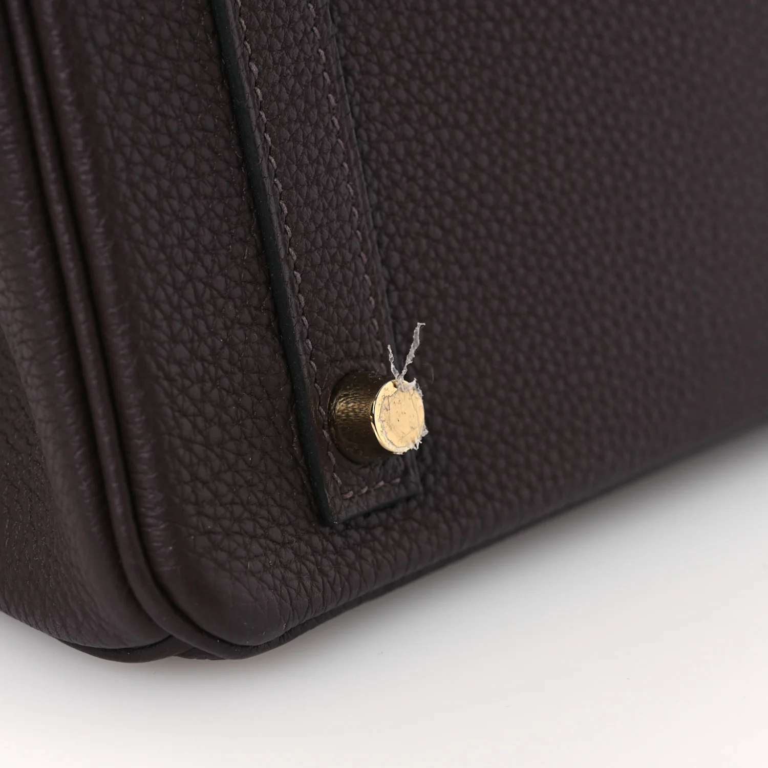 Togo Birkin 30 Chocolate - Image 12