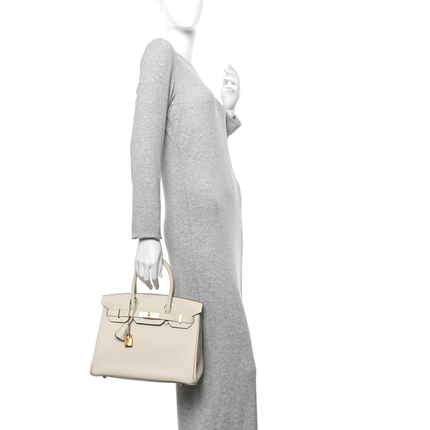 Togo Birkin 30 Craie - Image 2