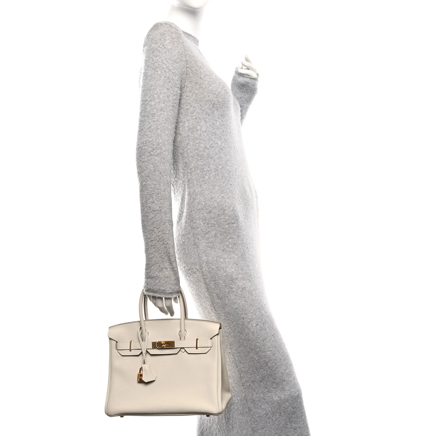 Togo Birkin 30 Craie - Image 2