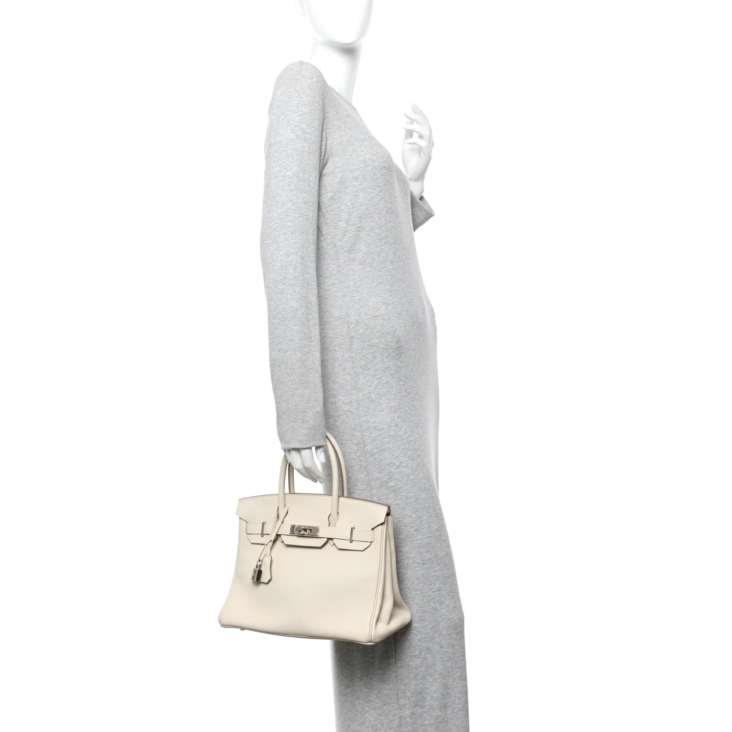 Togo Birkin 30 Craie - Image 4