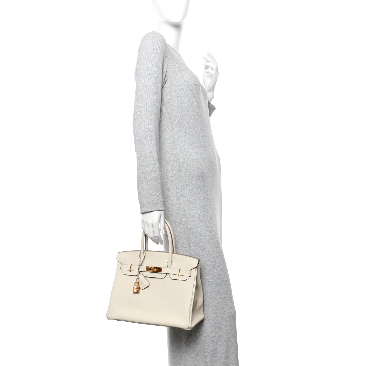 Togo Birkin 30 Craie - Image 3