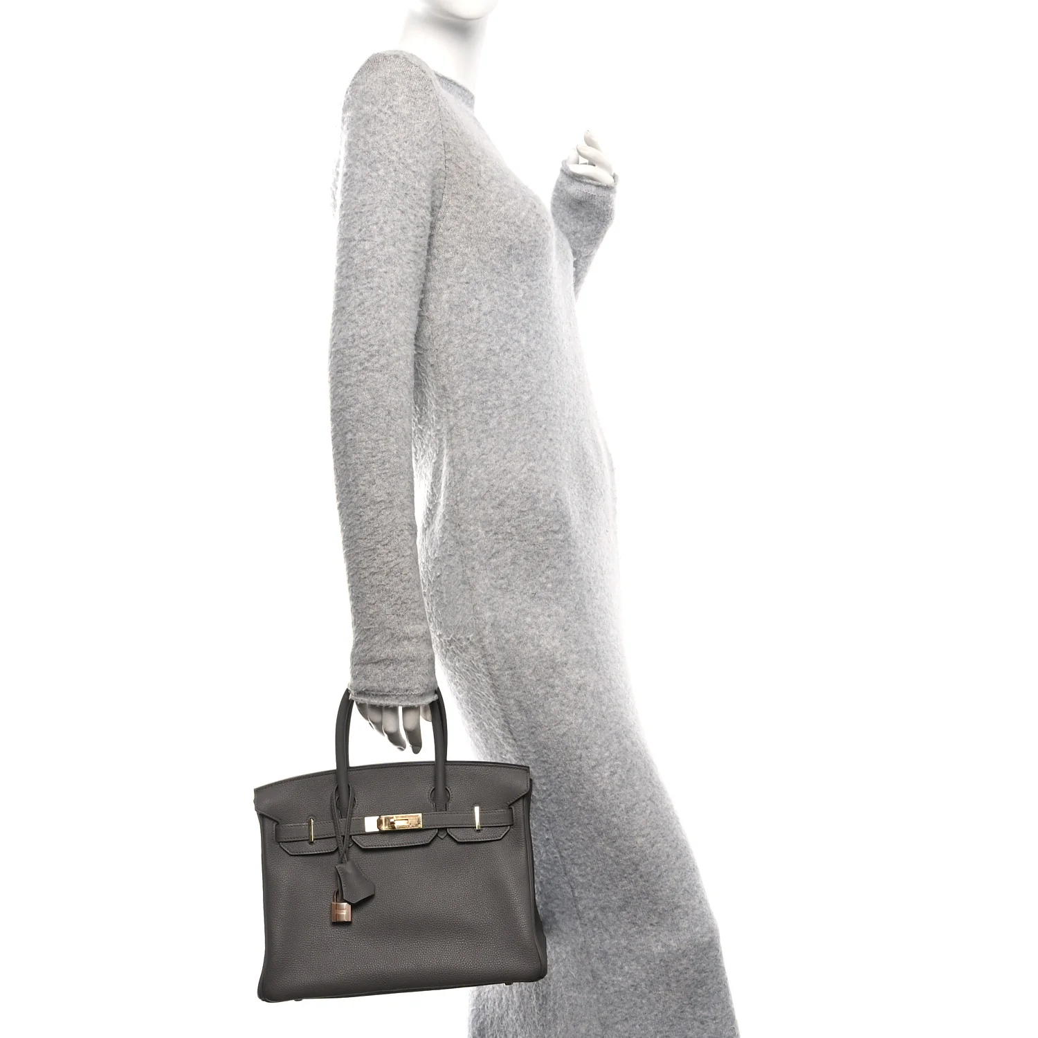 Togo BIRKIN 30 Etain - Image 2