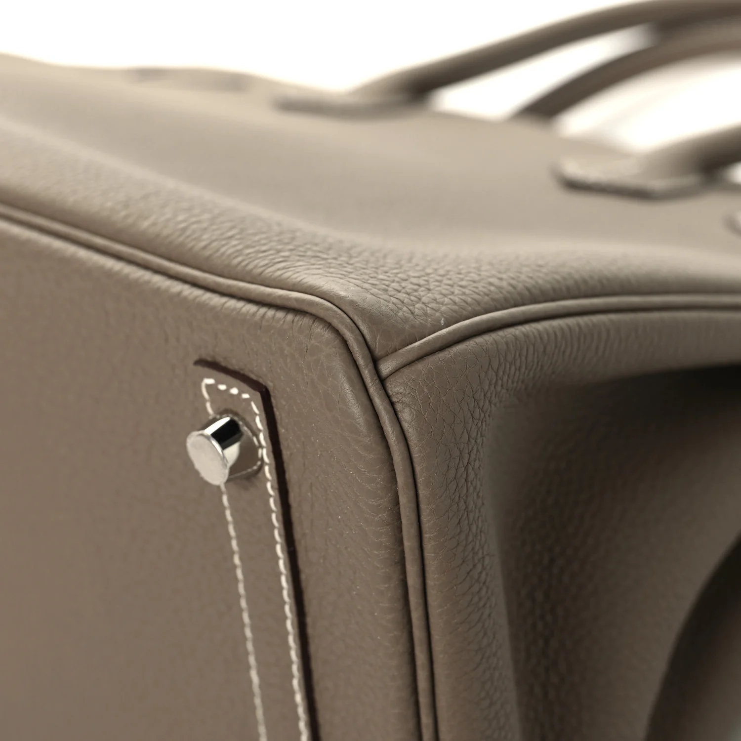 Togo Birkin 30 Etoupe - Image 12