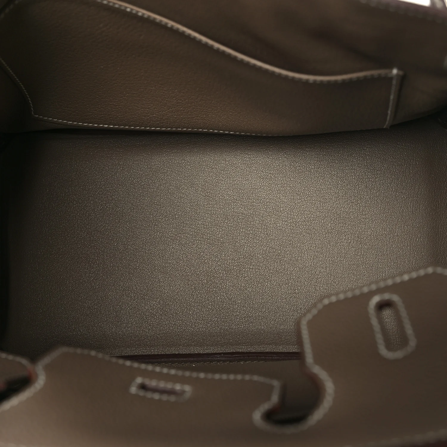 Togo Birkin 30 Etoupe - Image 5
