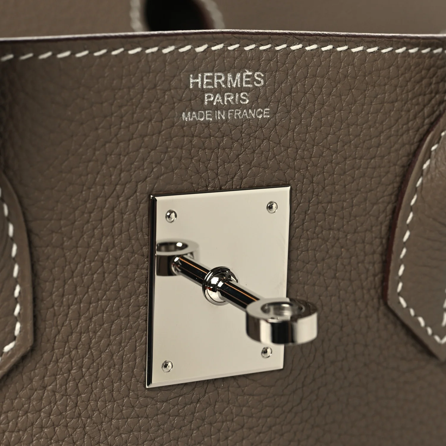 Togo Birkin 30 Etoupe - Image 6