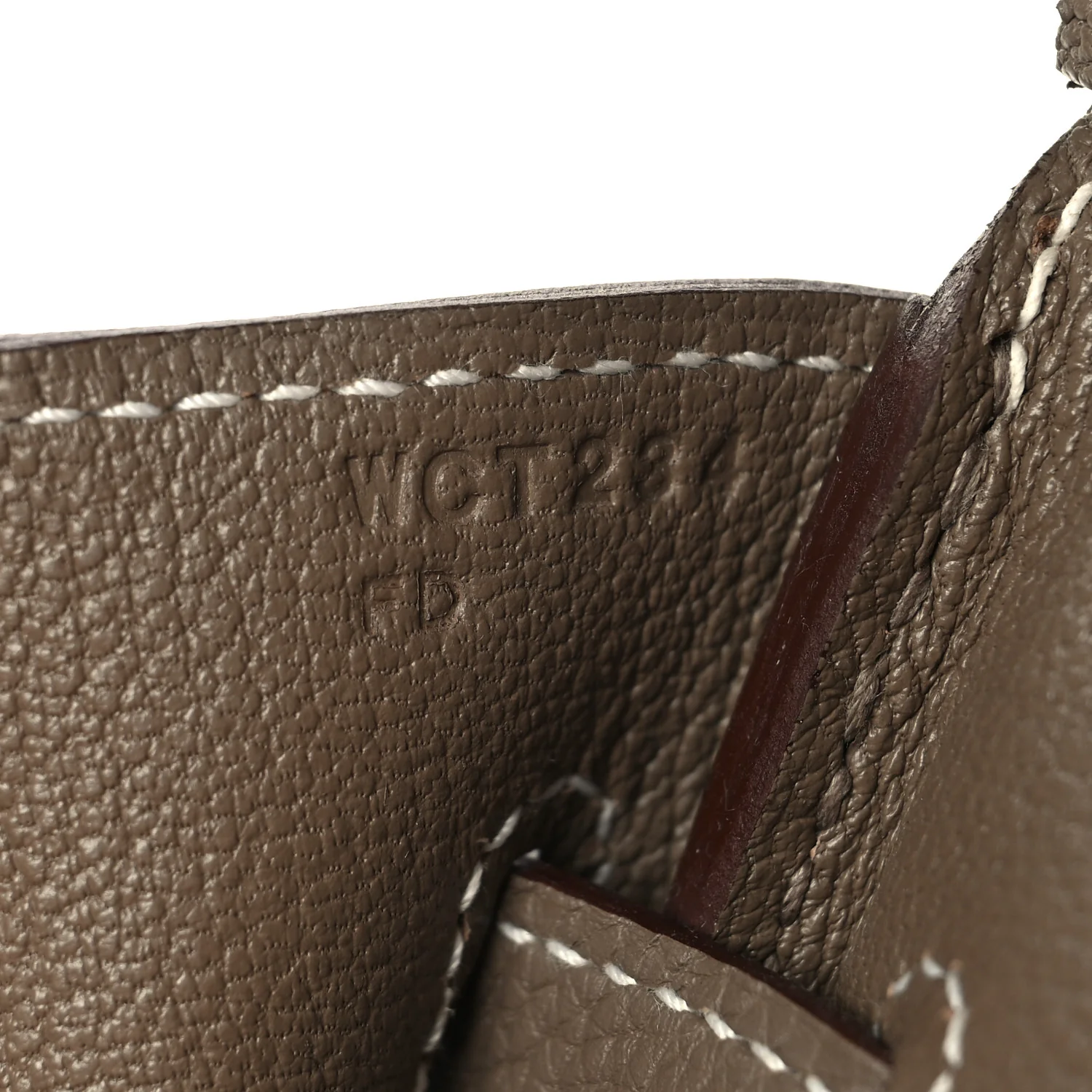 Togo Birkin 30 Etoupe - Image 7