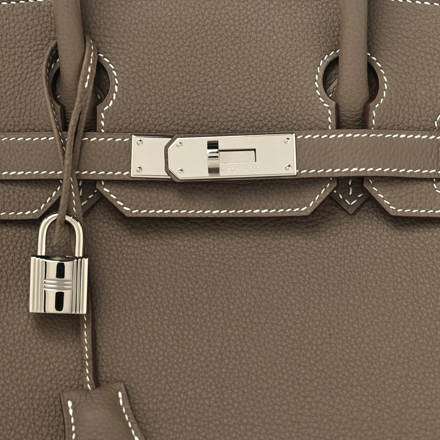 Togo Birkin 30 Etoupe - Image 8