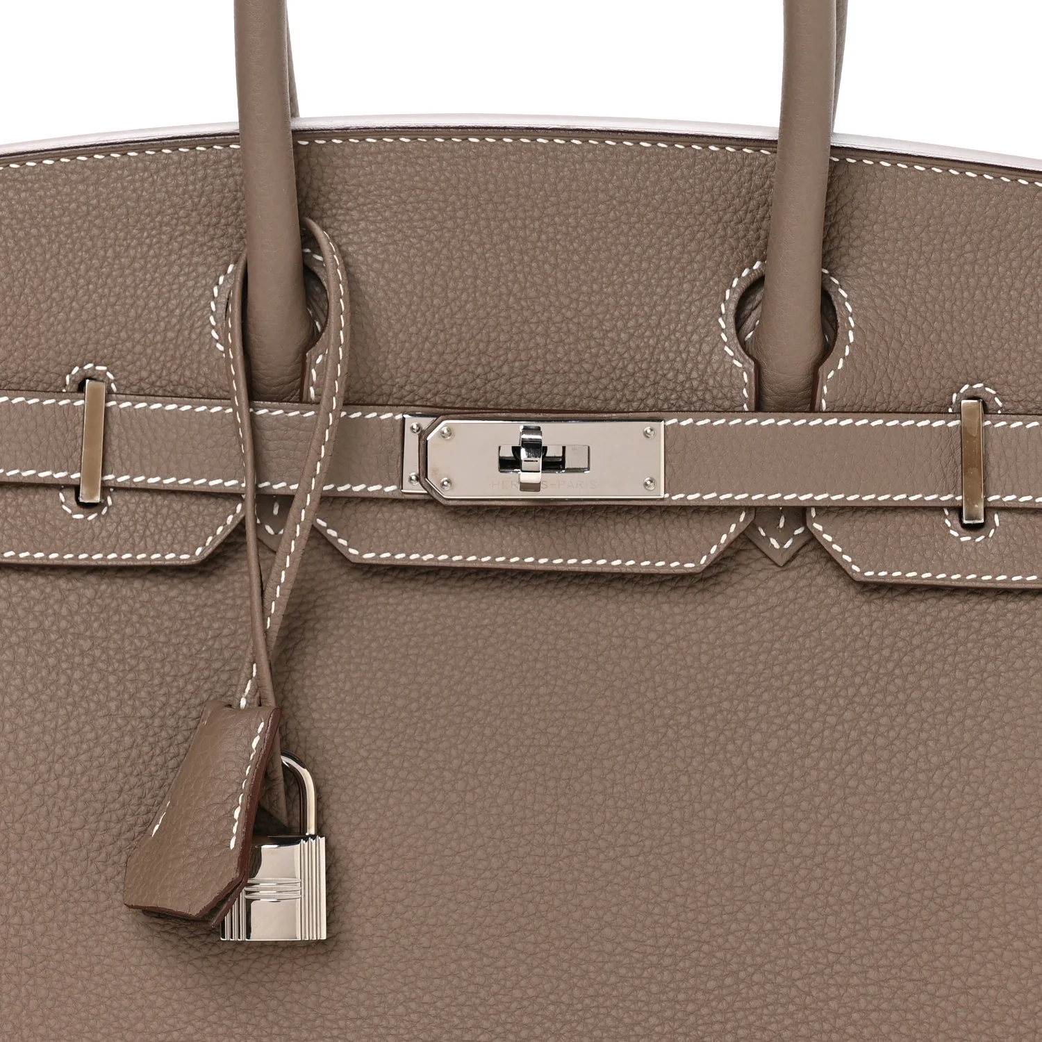 Togo Birkin 30 Etoupe - Image 8