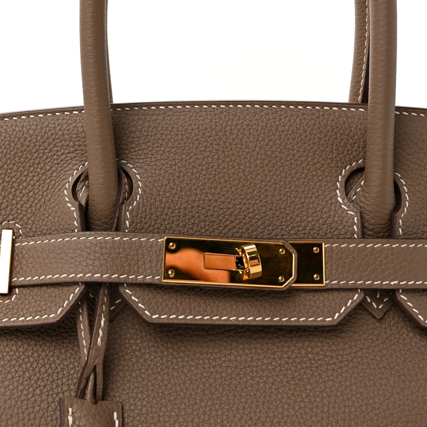 Togo Birkin 30 Etoupe - Image 8