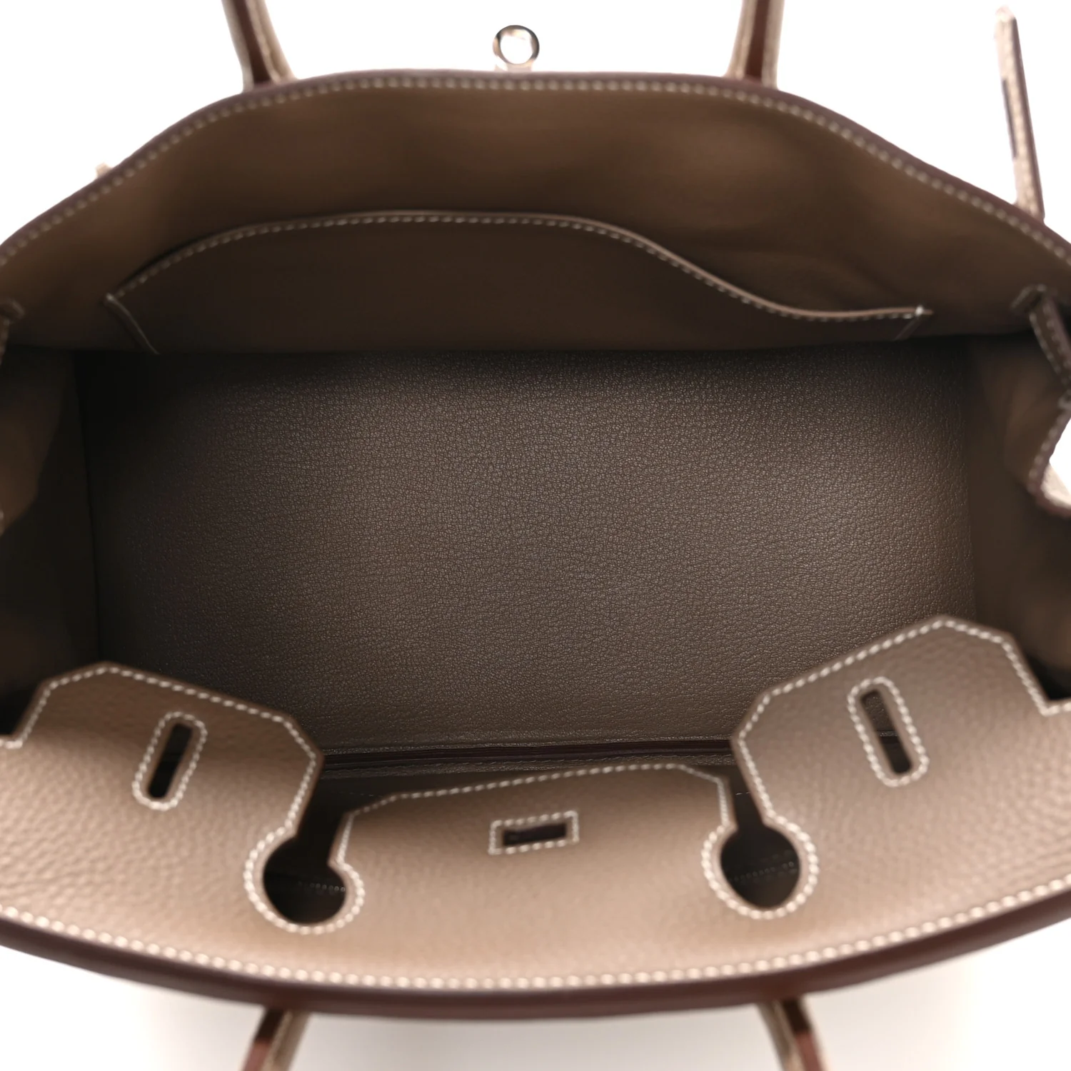 Togo Birkin 30 Etoupe - Image 5