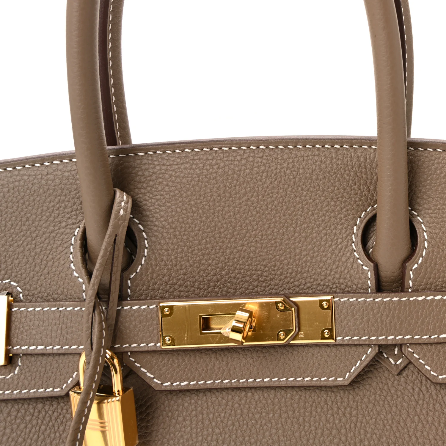 Togo Birkin 30 Etoupe - Image 8