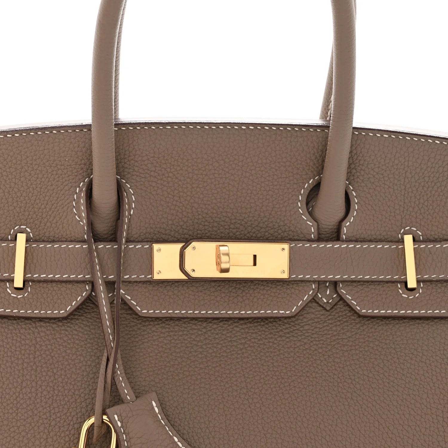Togo Birkin 30 Etoupe - Image 8