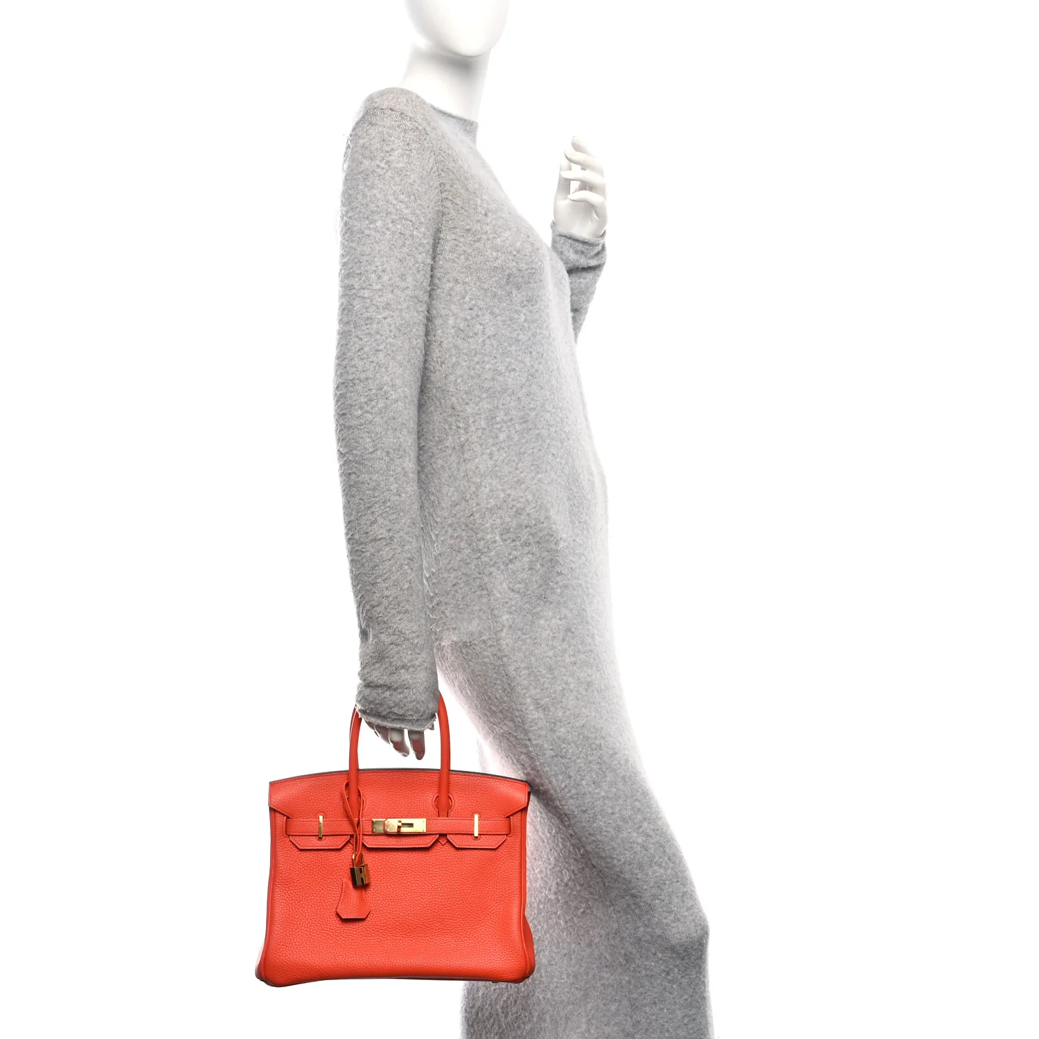 Togo Birkin 30 Feu - Image 2