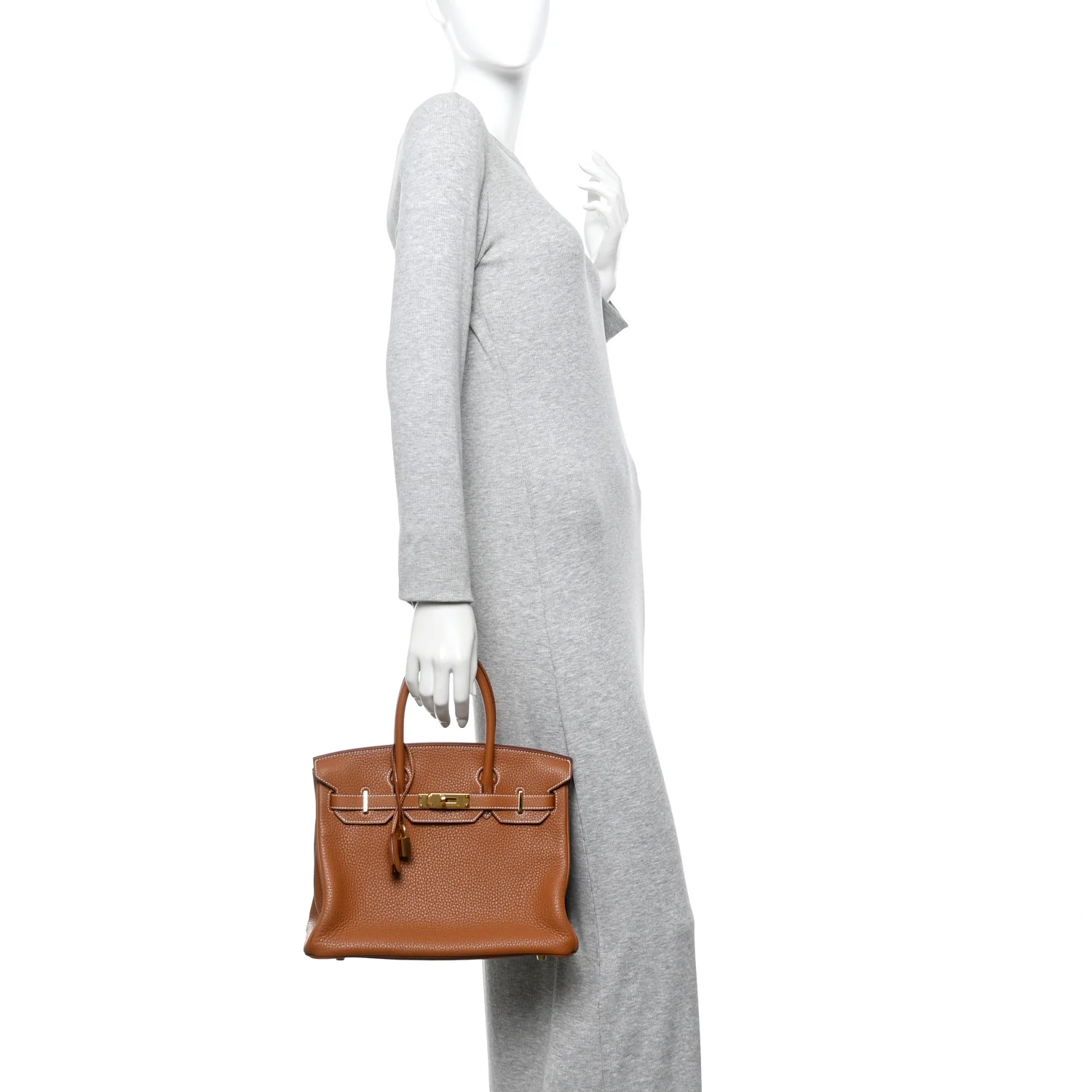 Togo BIRKIN 30 Gold - Image 2