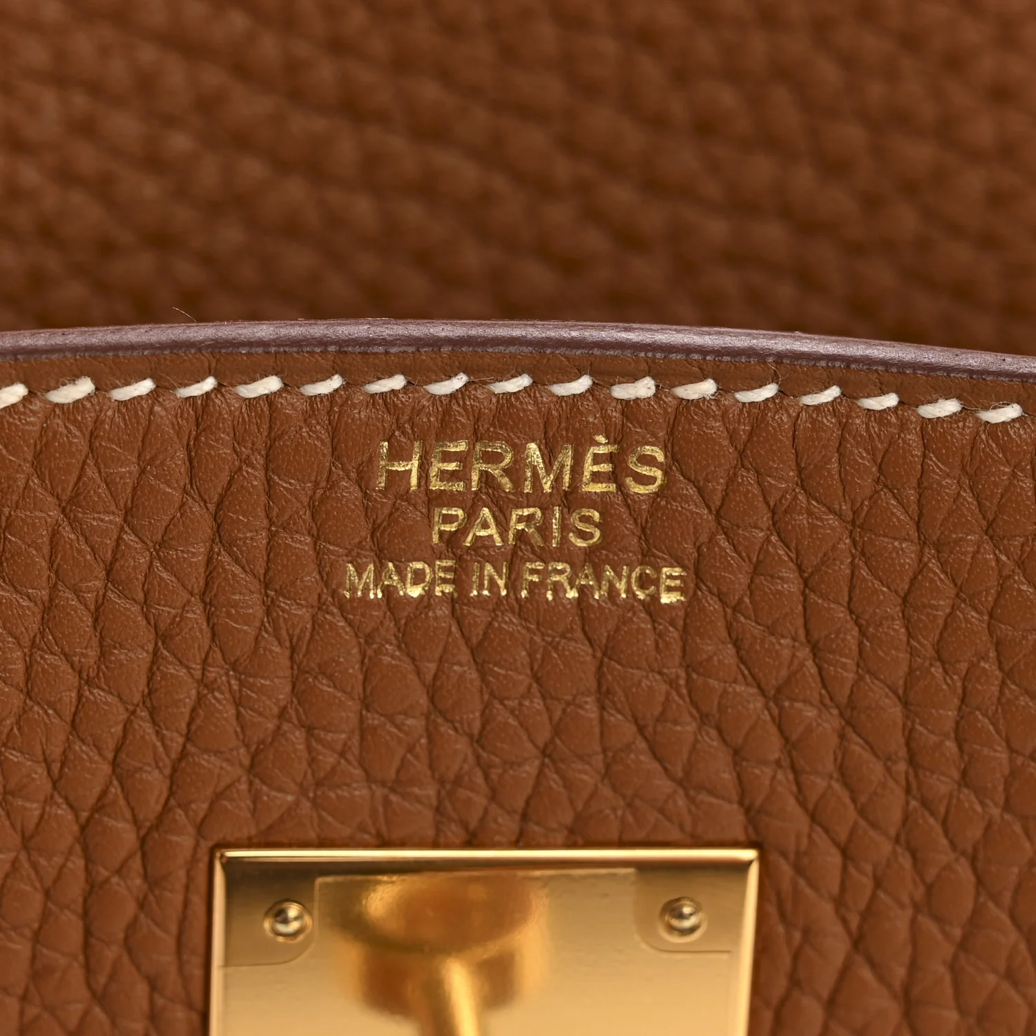 Togo BIRKIN 30 Gold - Image 6