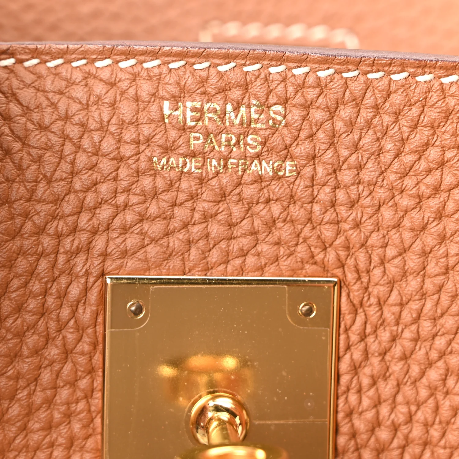 Togo BIRKIN 30 Gold - Image 10
