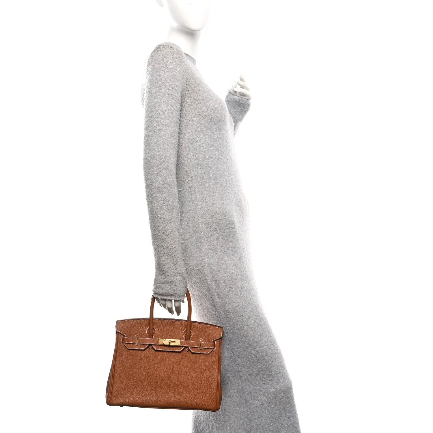 Togo BIRKIN 30 Gold - Image 3