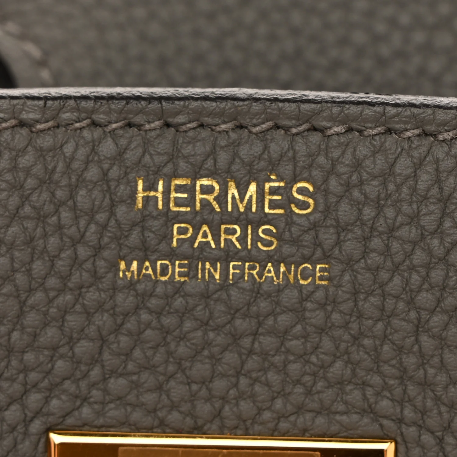 Togo Birkin 30 Gris Meyer - Image 6