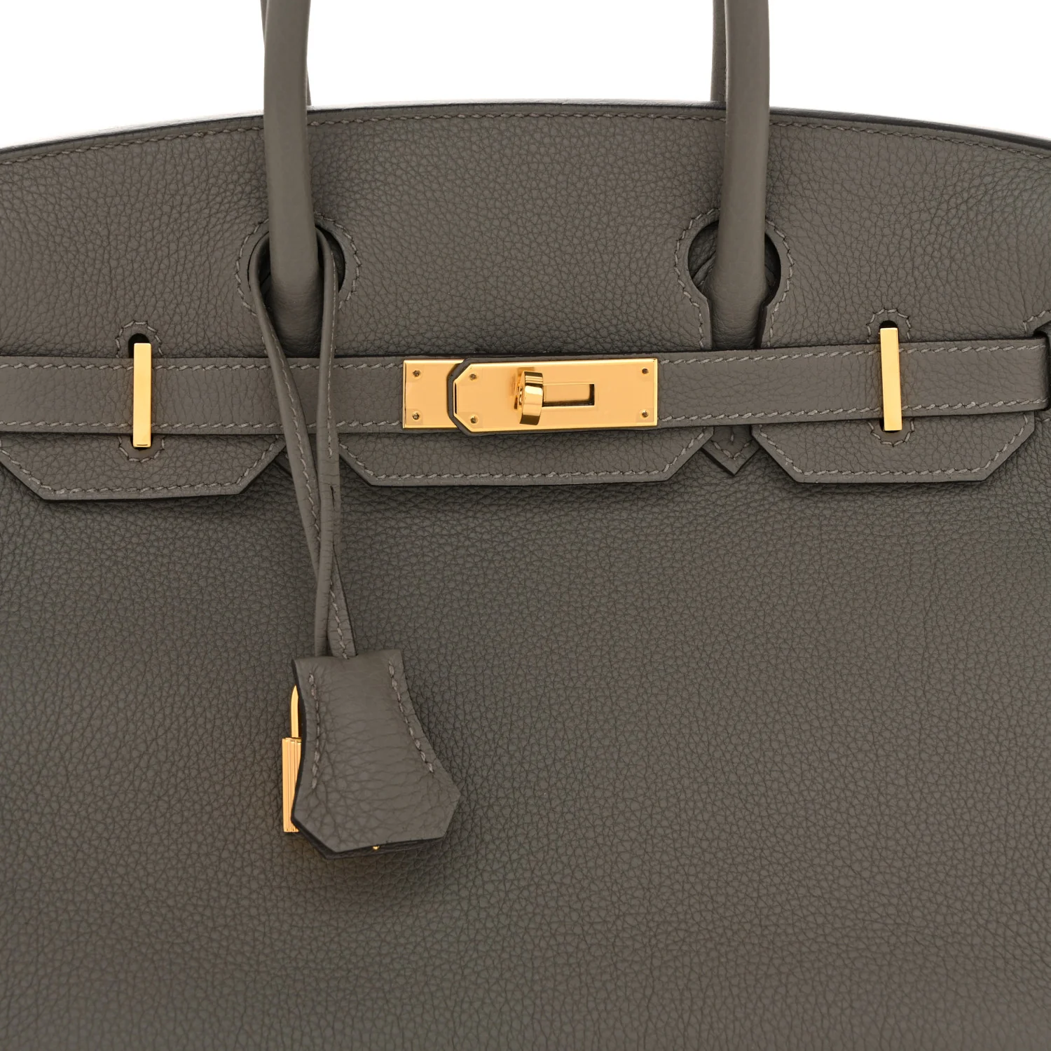 Togo Birkin 30 Gris Meyer - Image 8