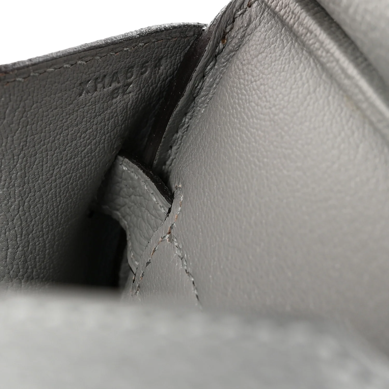 Togo Birkin 30 Gris Mouette - Image 7