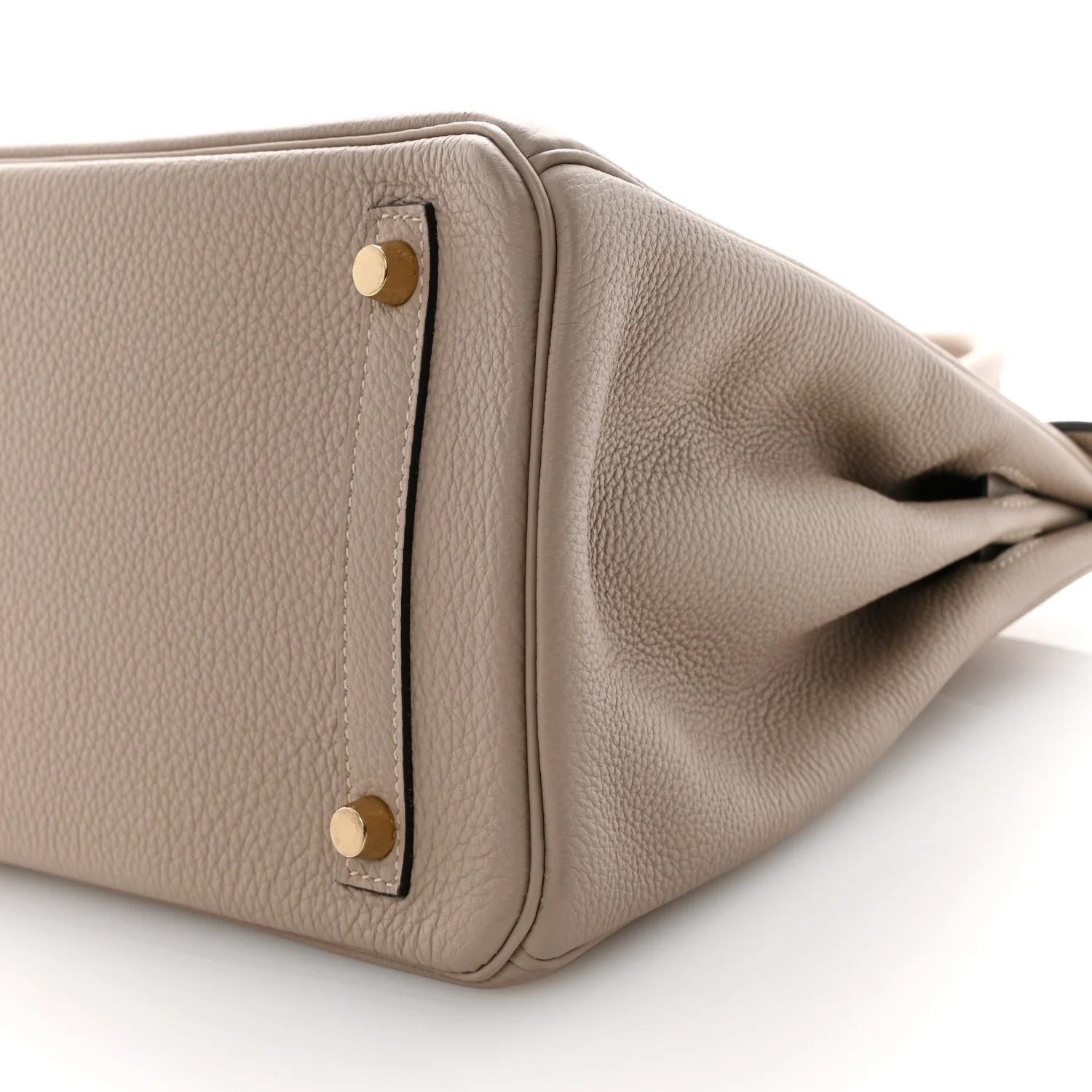 Togo Birkin 30 Gris Tourterelle - Image 9