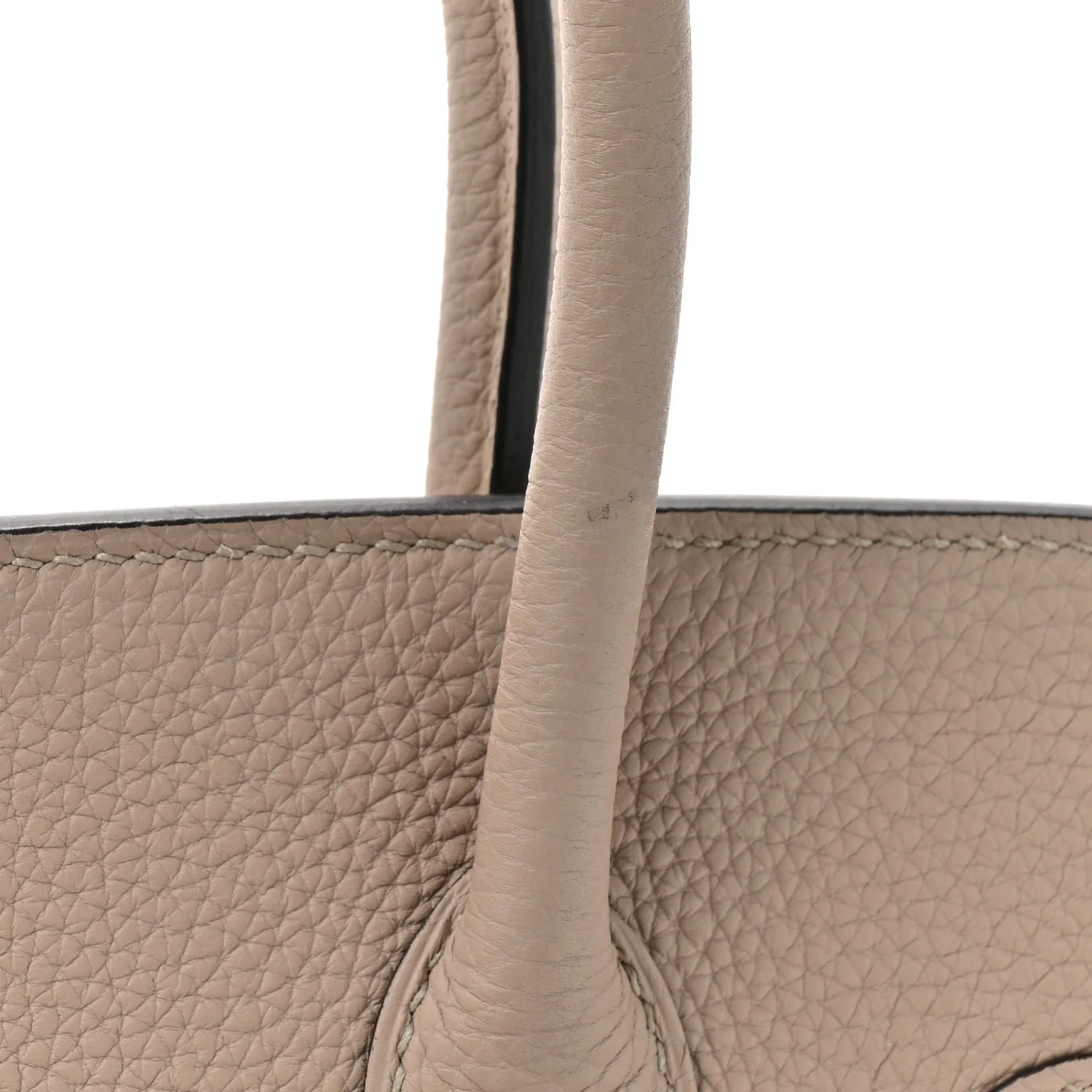 Togo Birkin 30 Gris Tourterelle - Image 14