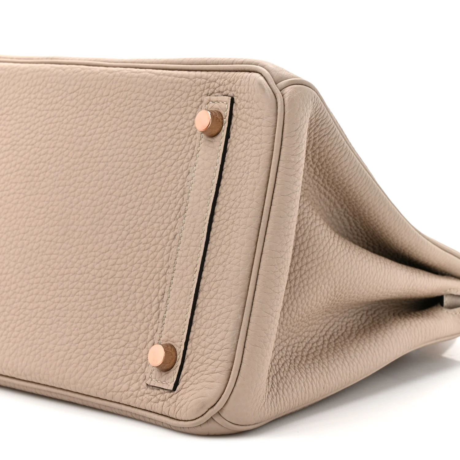 Togo Birkin 30 Gris Tourterelle - Image 9