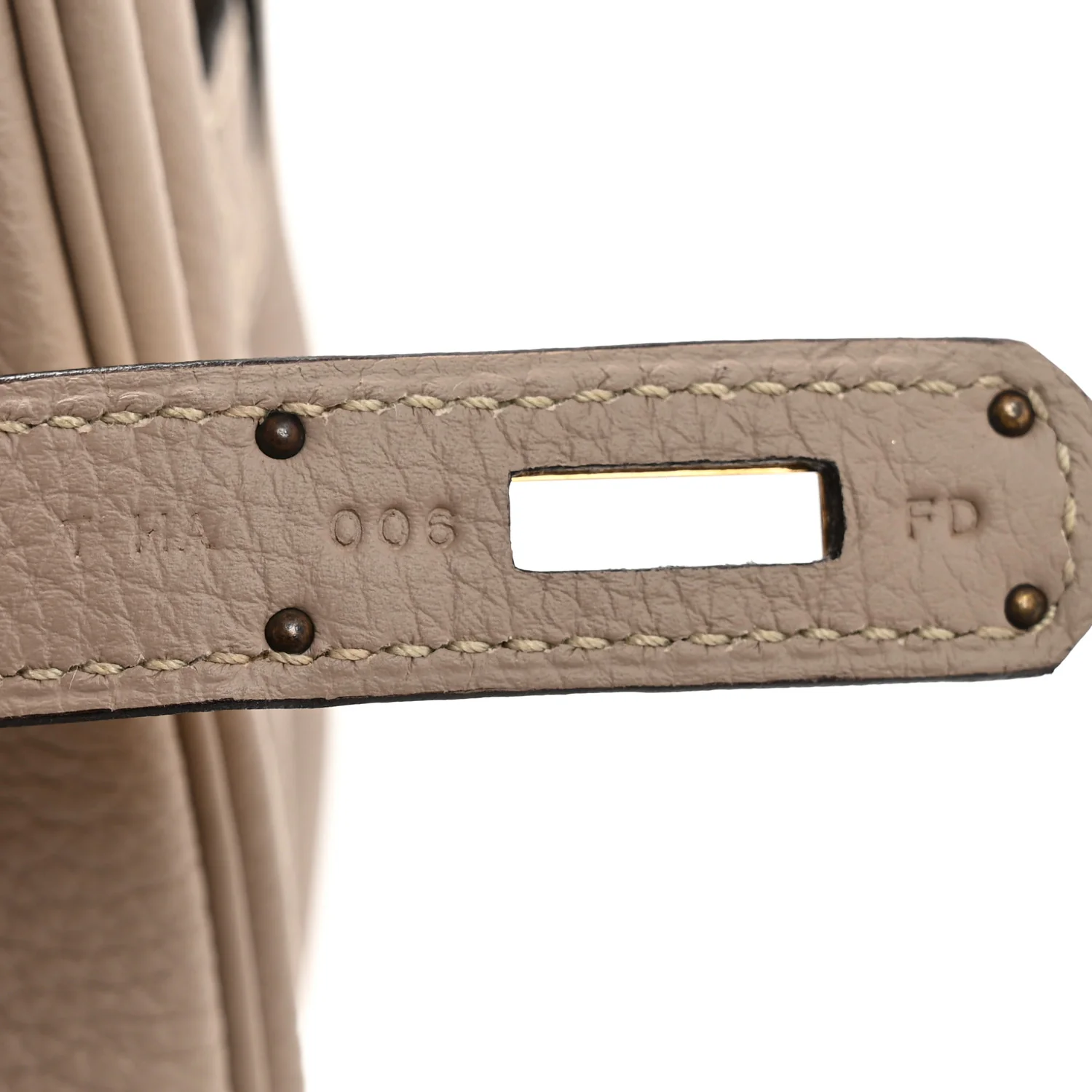 Togo Birkin 30 Gris Tourterelle - Image 17