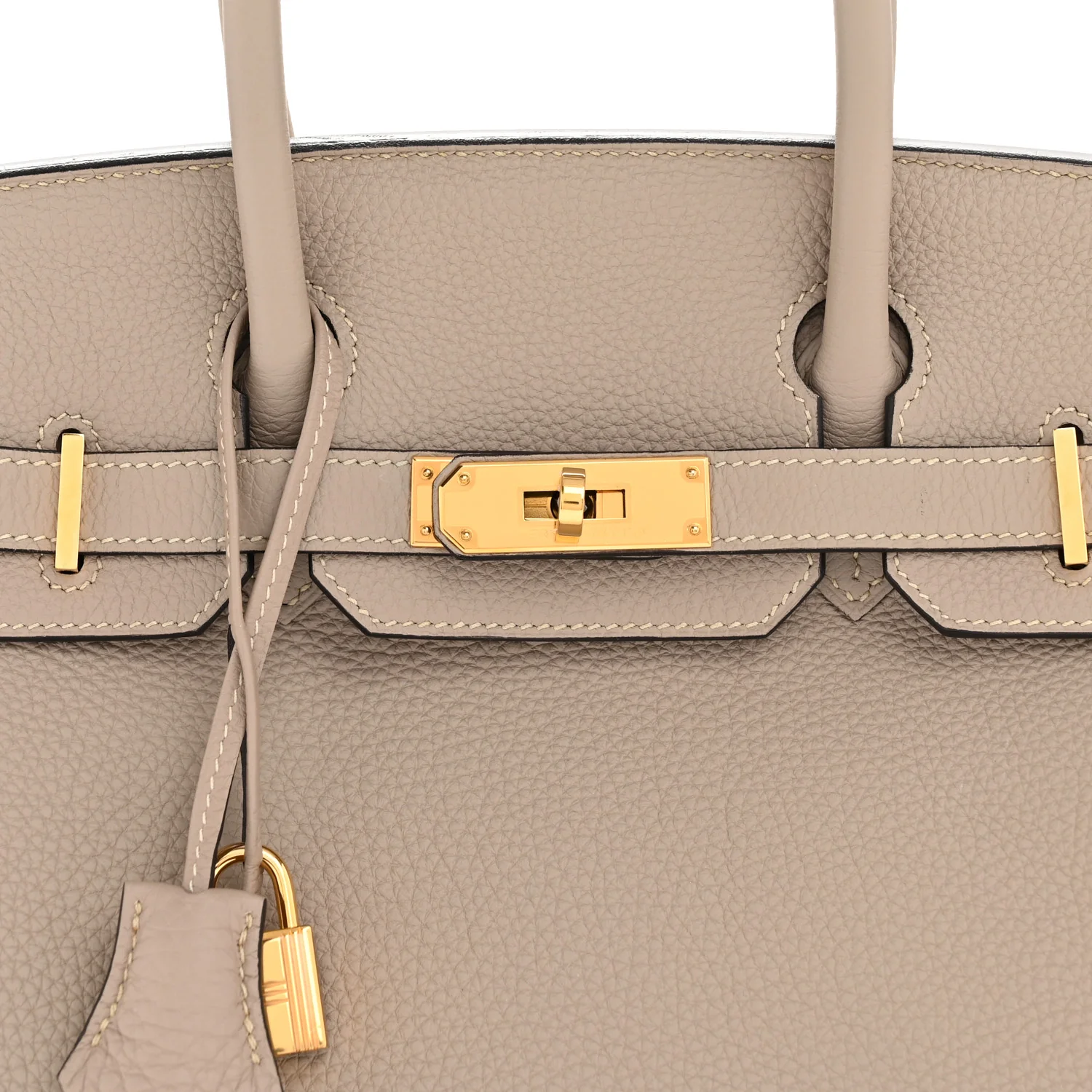 Togo Birkin 30 Gris Tourterelle - Image 20
