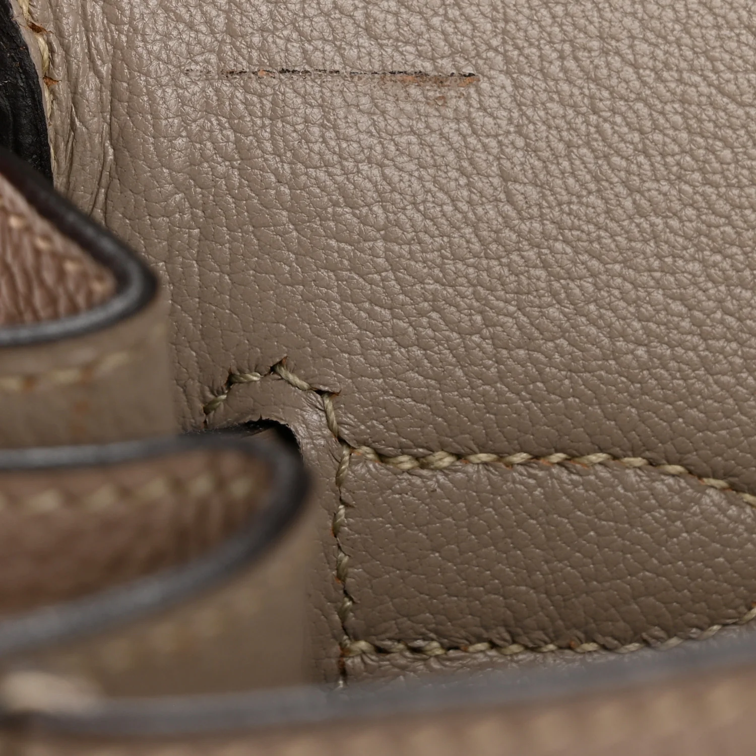 Togo Birkin 30 Gris Tourterelle - Image 29