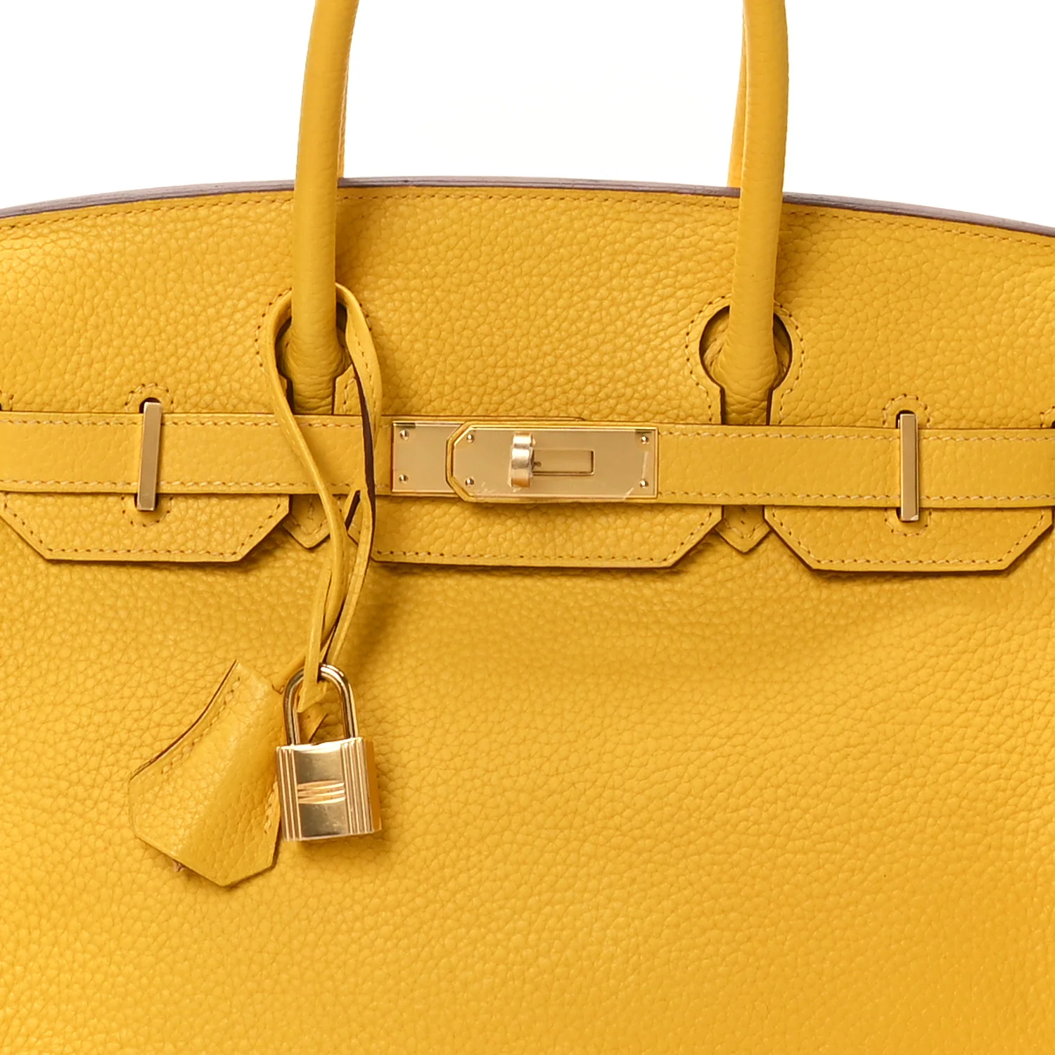 Togo BIRKIN 30 Jaune Ambre - Image 8