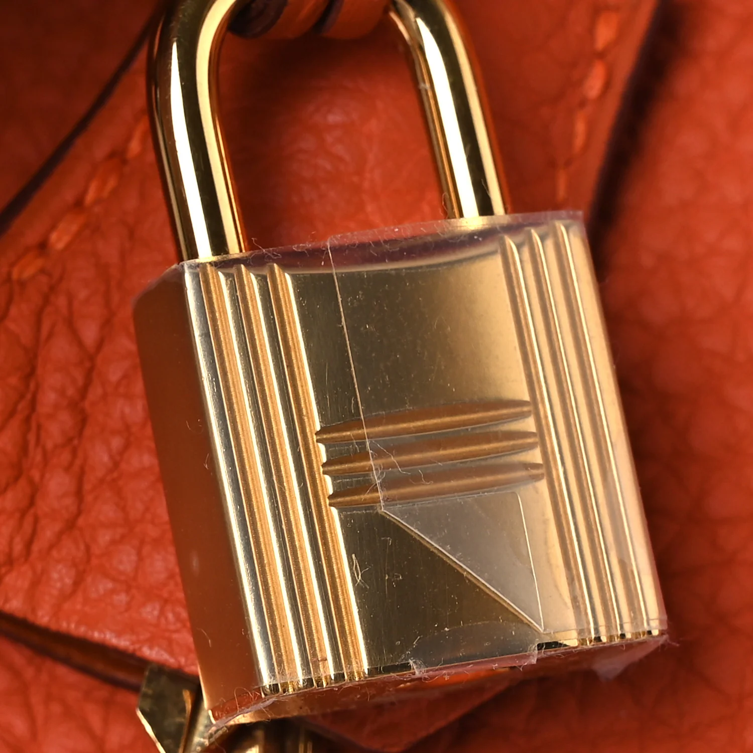 Togo BIRKIN 30 Orange - Image 14