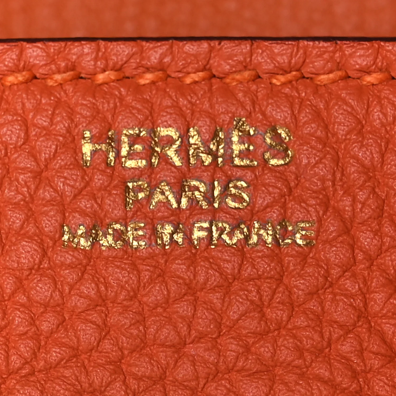 Togo BIRKIN 30 Orange - Image 6