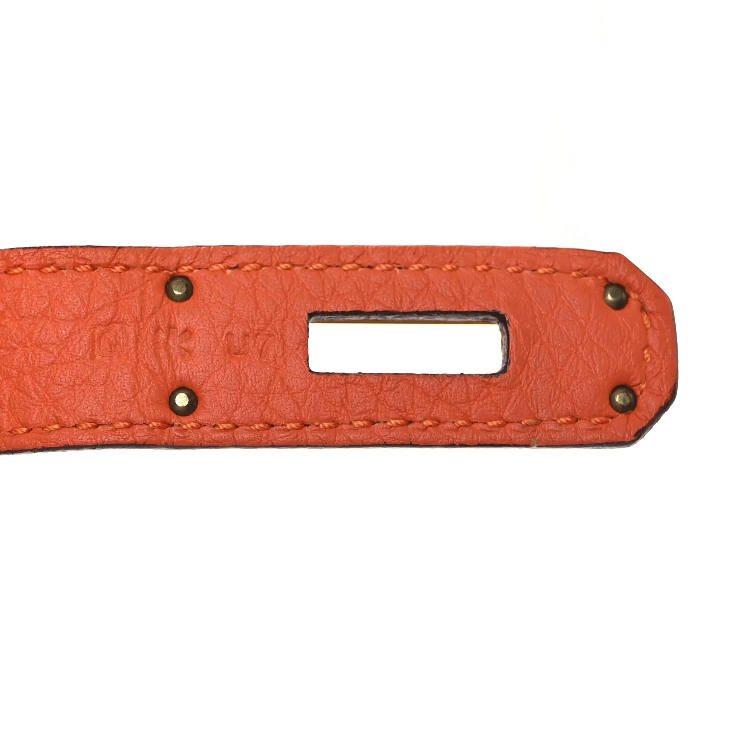 Togo BIRKIN 30 Orange - Image 7