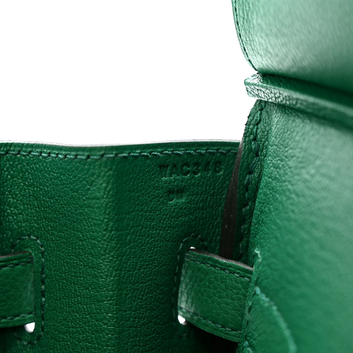 Togo Birkin 30 Vert Vertigo - Image 7