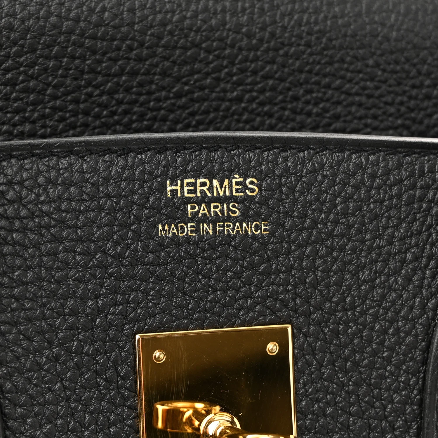 Togo Birkin 35 Black - Image 6