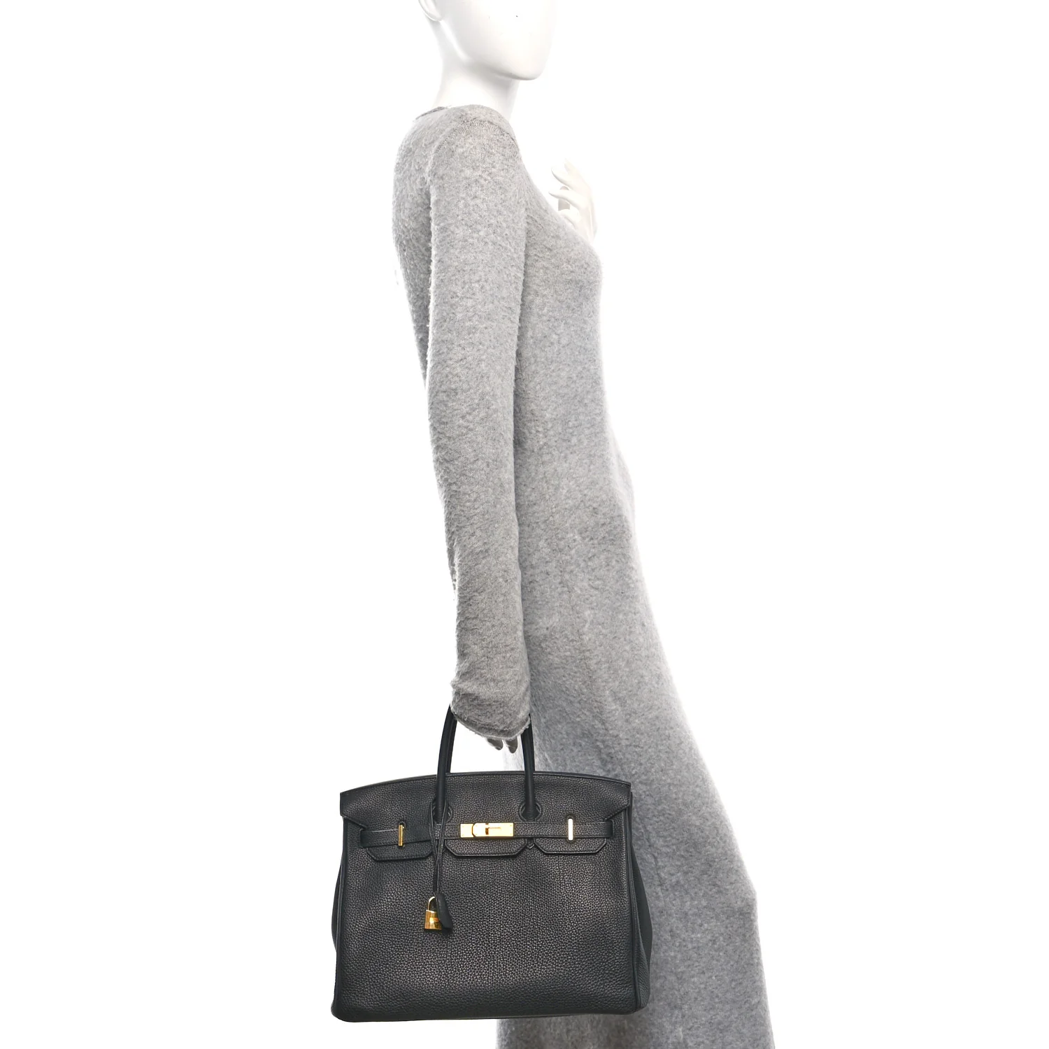Togo Birkin 35 Black - Image 2