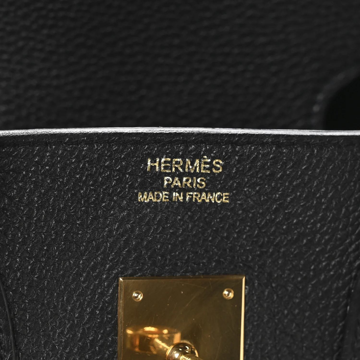 Togo Birkin 35 Black - Image 6