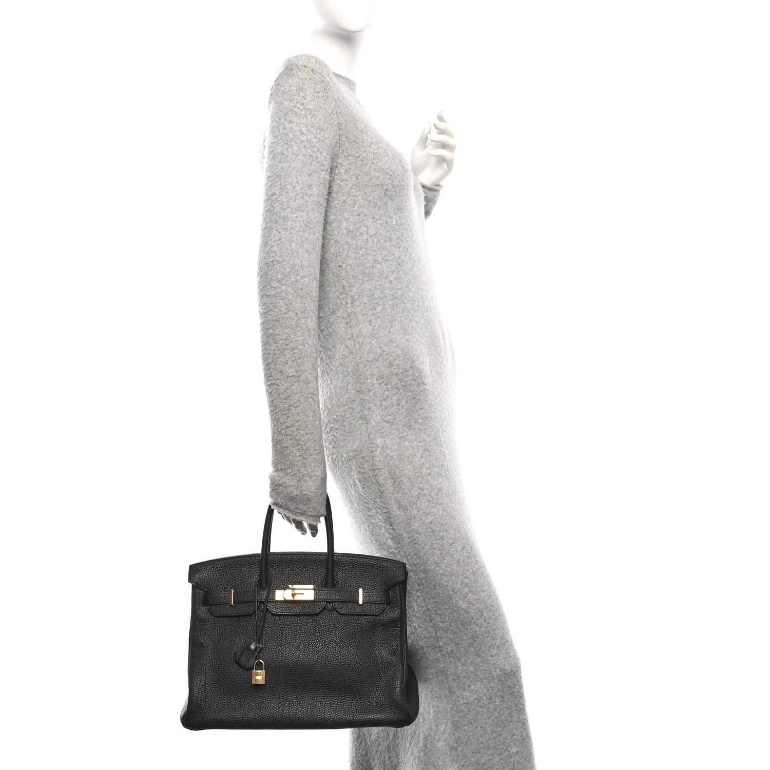 Togo Birkin 35 Black - Image 2