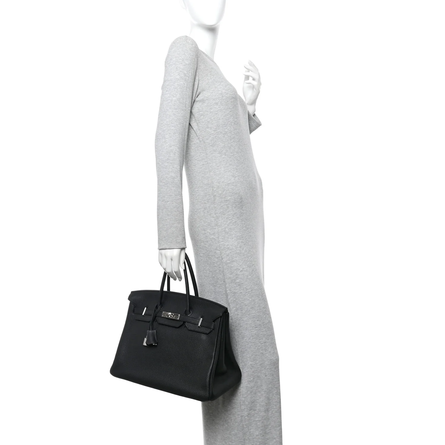 Togo Birkin 35 Black - Image 4