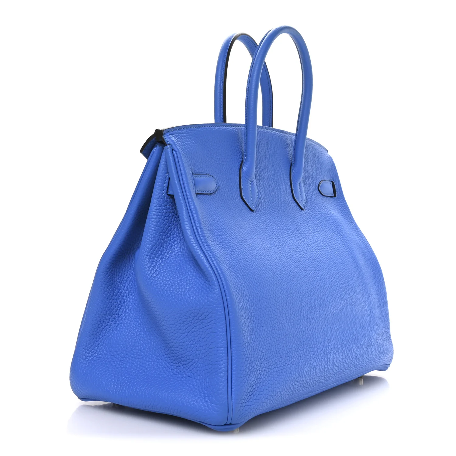 Togo BIRKIN 35 Bleu Hydra - Image 3