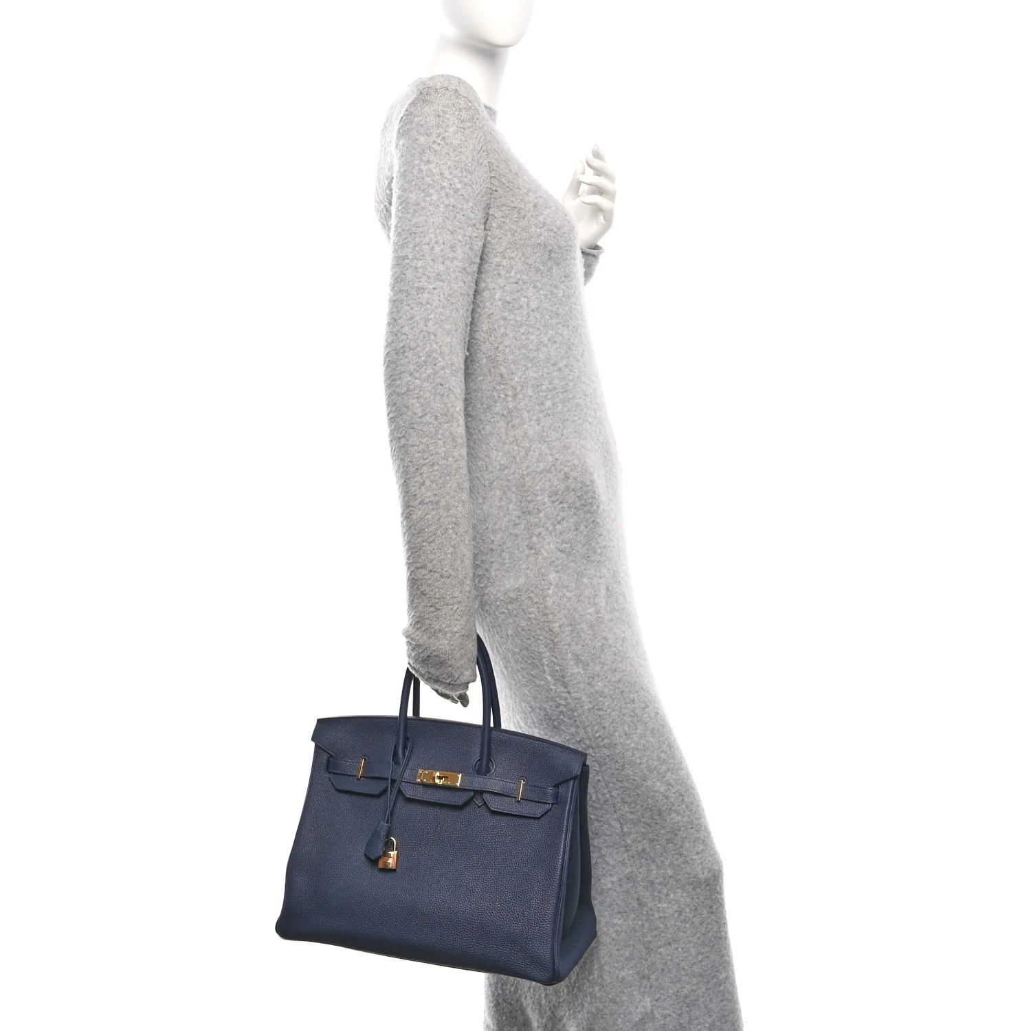 Togo BIRKIN 35 Bleu Nuit - Image 2