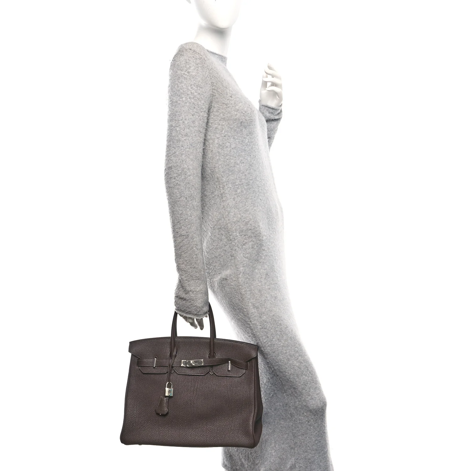 Togo BIRKIN 35 Chocolate - Image 2