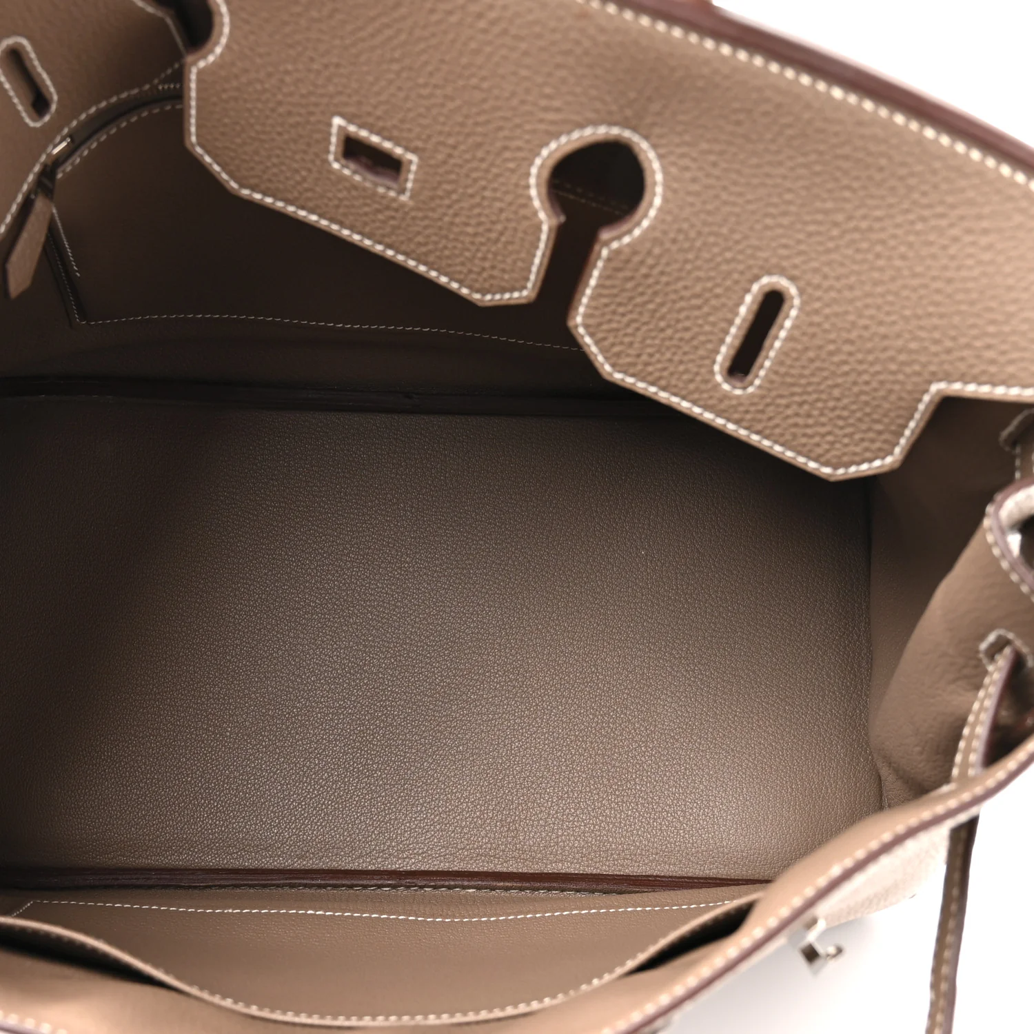 Togo Birkin 35 Etoupe - Image 5