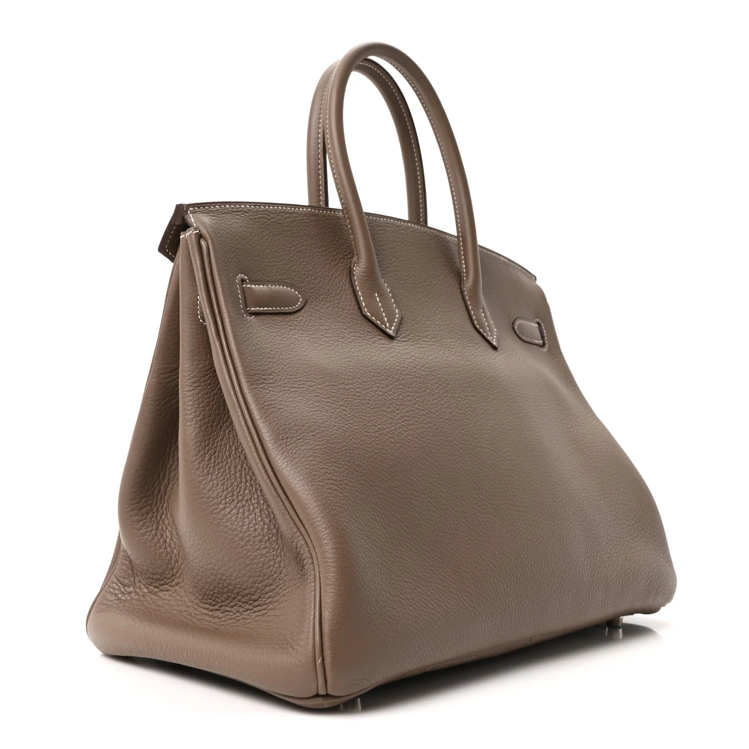 Togo Birkin 35 Etoupe - Image 3